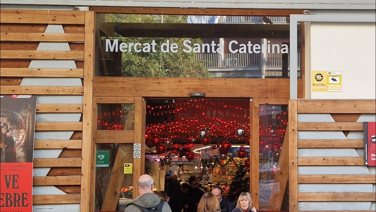 🇪🇸 Barcelona Mercat de Santa Caterina @TravelwithHugoF by MarioF