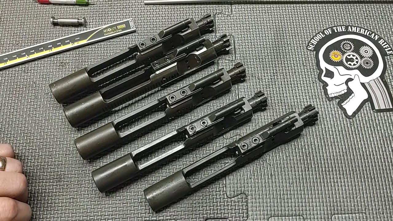 5 Colt BCG Physicals