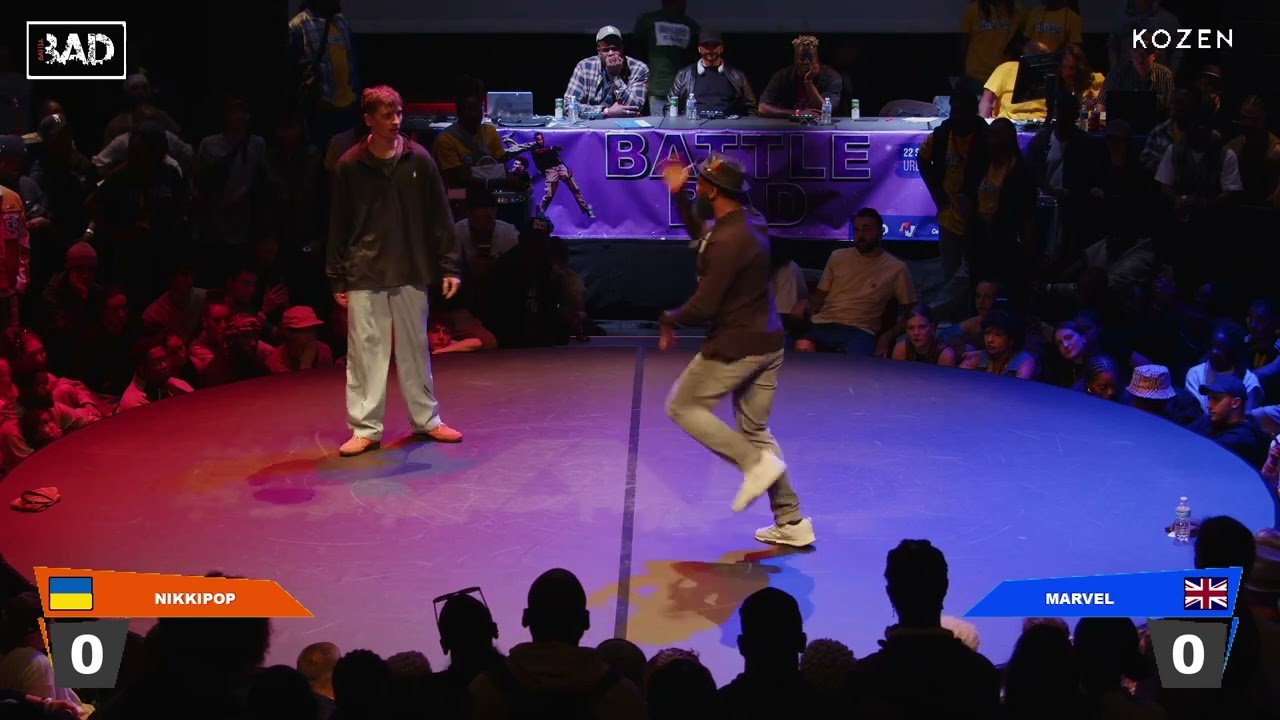 NIKKI POP vs MARVEL - Battle BAD 2023 - POPPING Top 16