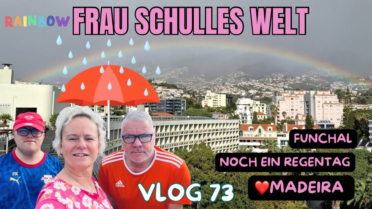 Nächster Regentag auf Madeira 🌧️🌈 Sturm, Regen & trotzdem raus ☔️4k