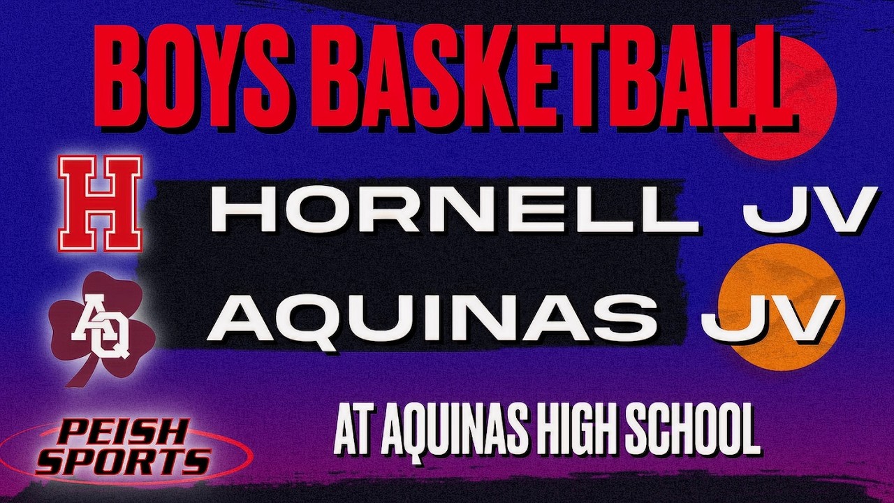 Hornell Red Raiders JV at Aquinas Li'l Irish JV Boy's Basketball