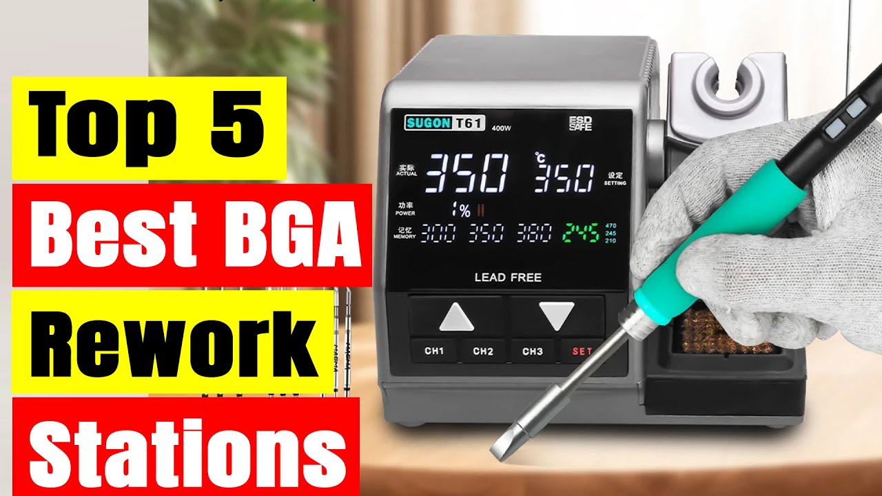 Не покупайте паяльную станцию ​​для BGA, пока не посмотрите это! 5 лучших паяльных станций для BG...