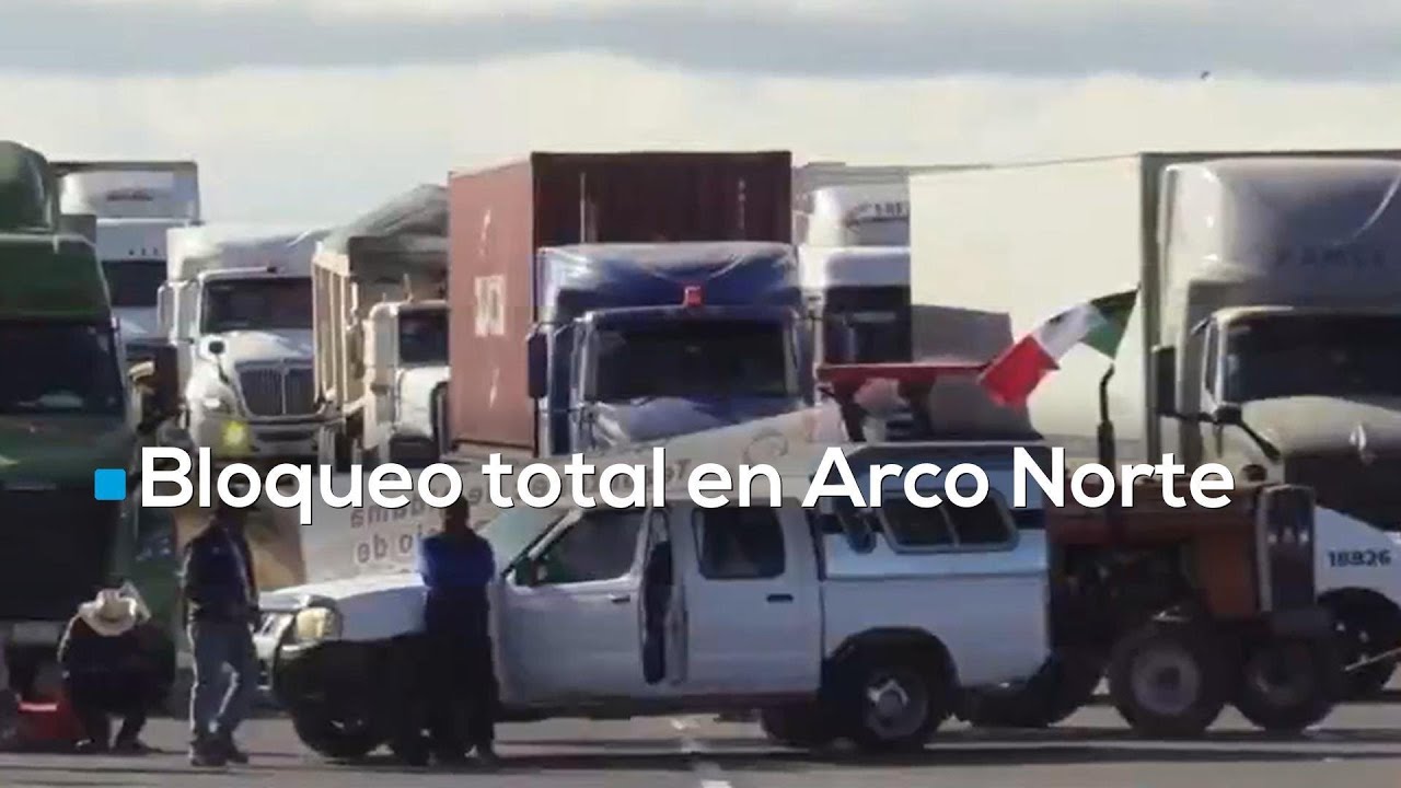 &iexcl;Caos en Arco Norte! Campesinos bloquean la autopista por m&aacute;s de 24 horas