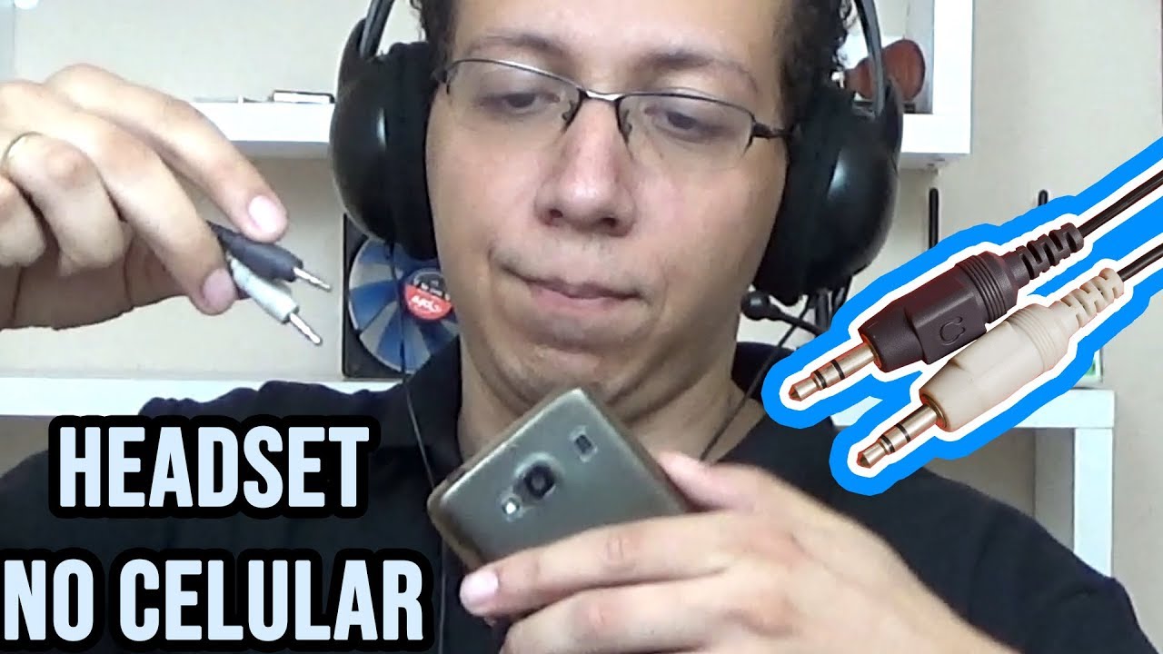 Como usar headset de PC no celular com cabo p2