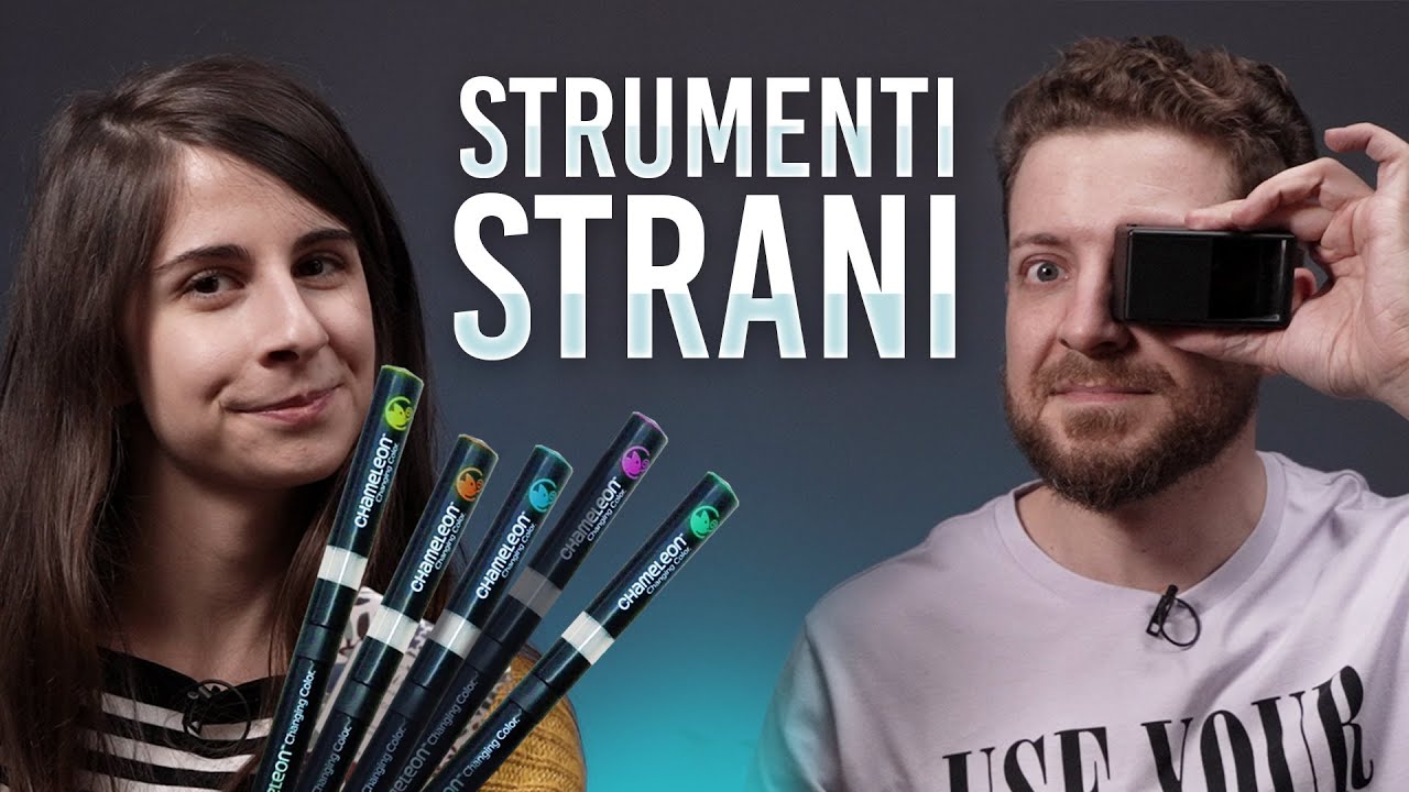10 Strumenti da Disegno pi&ugrave; STRANI 🐸 ft. @TheMerluzz