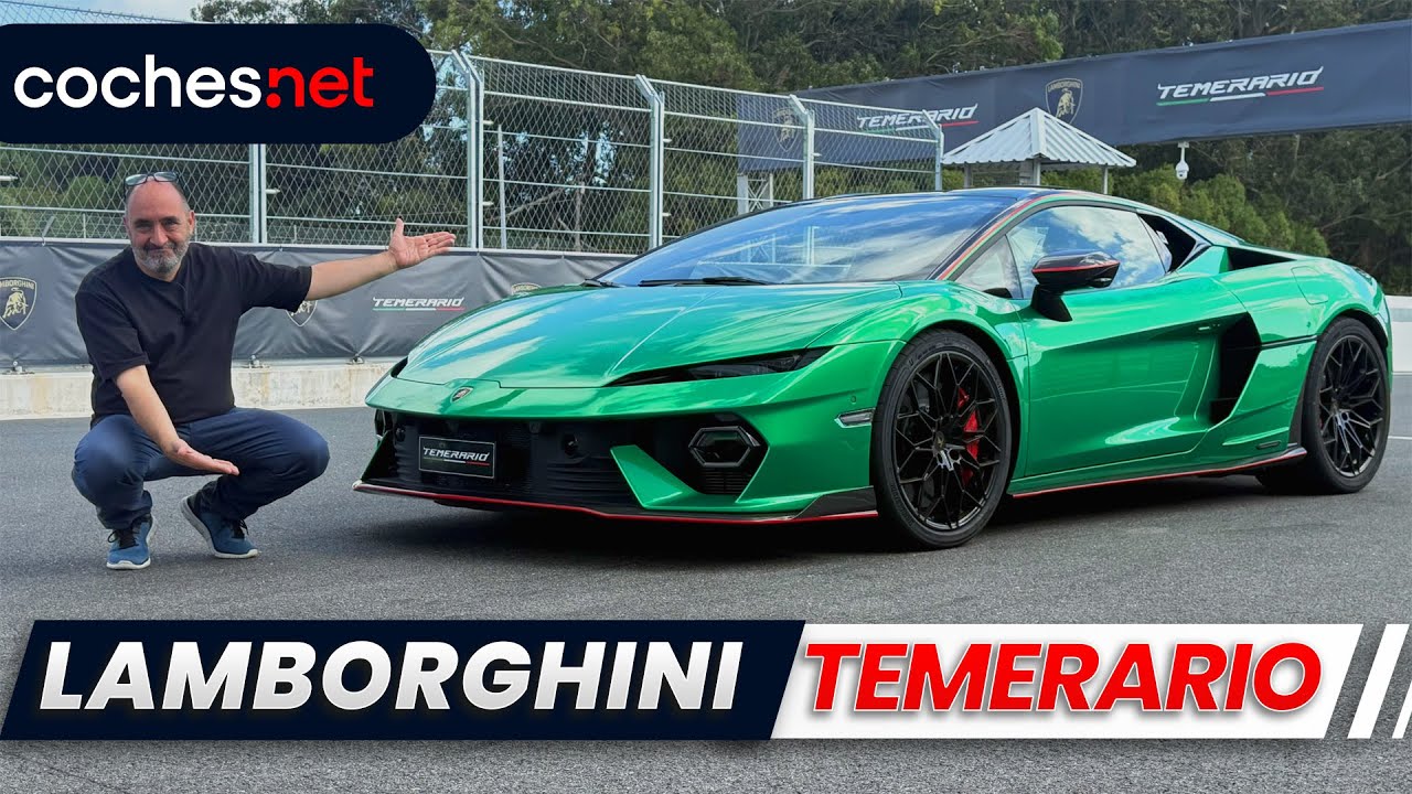 Lamborghini Temerario 2025 | Prueba en circuito / Test / Review en español | coches.net