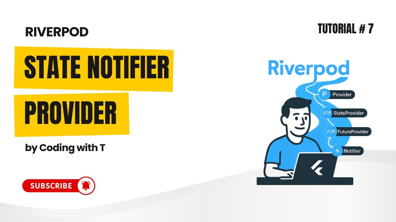 07 # State Notifier Provider in Flutter Riverpod  |  Flutter Riverpod State Management