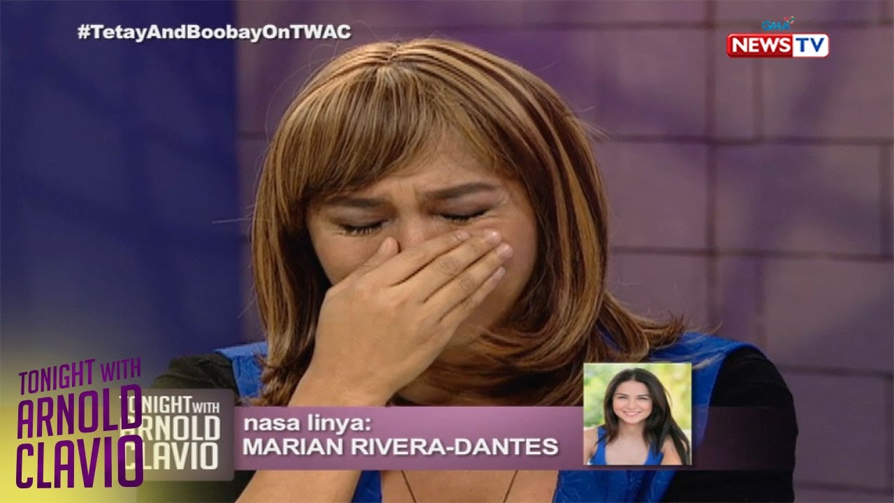 Tonight with Arnold Clavio: Marian Rivera, may madamdaming mensahe kay Boobay