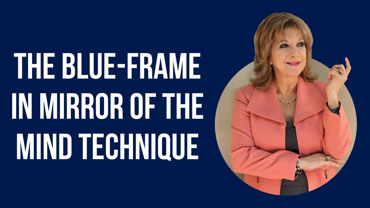 Лаура Сильва: Синяя рамка в технике «Зеркало разума»