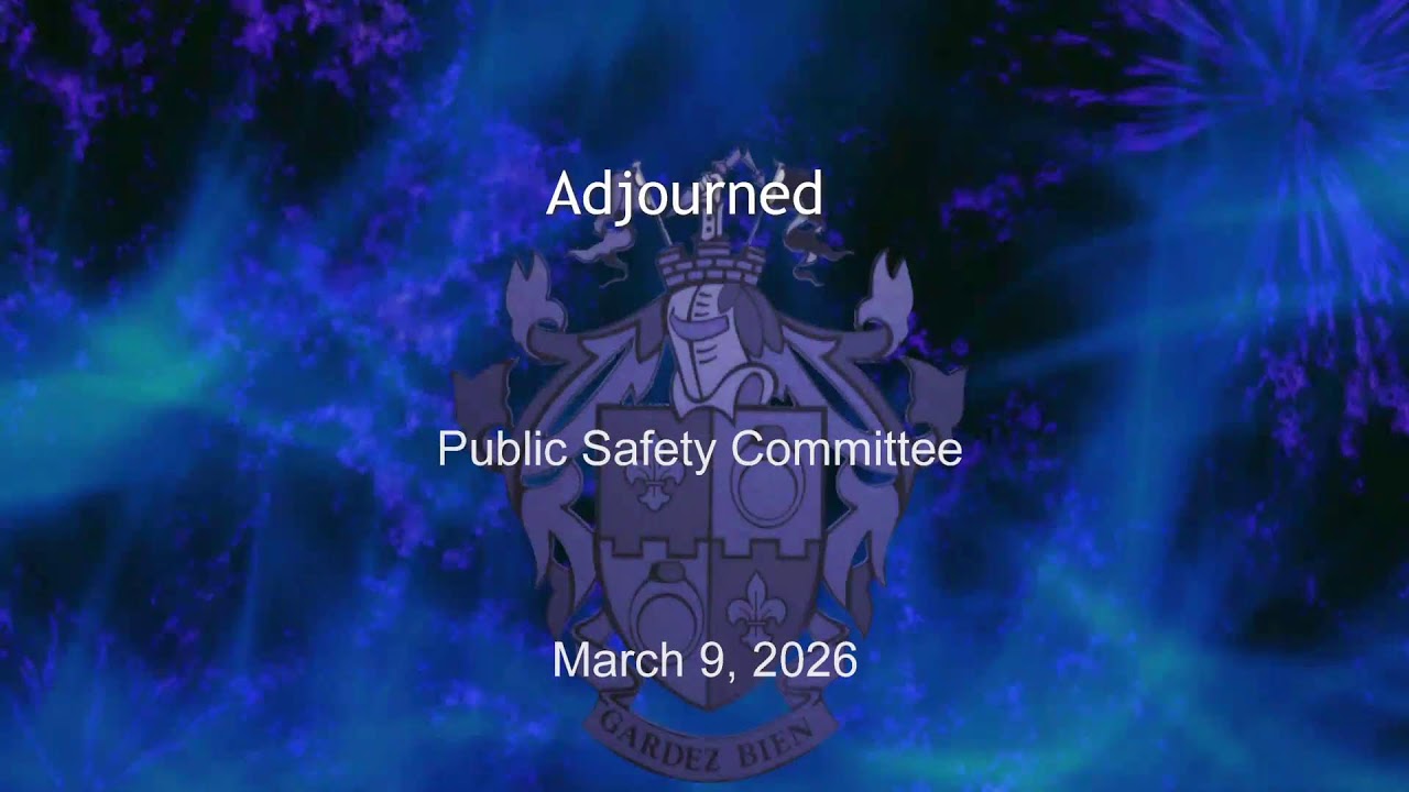 Mar 9, 2026 - PS Committee Worksession