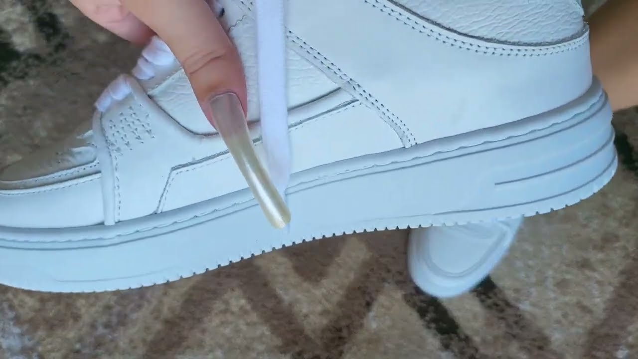 Review Represent Apex Flat White In Hand On Feet 👟