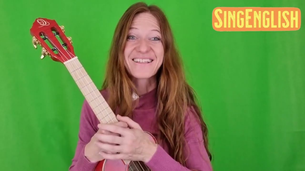 SingEnglish: Good Morning Song | original by Via | teaching video and ukulele sing along for kids