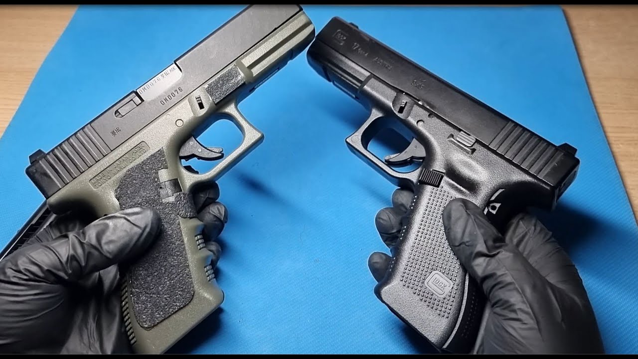 Toyko Marui Glock | Gen 3 and 4 comparison