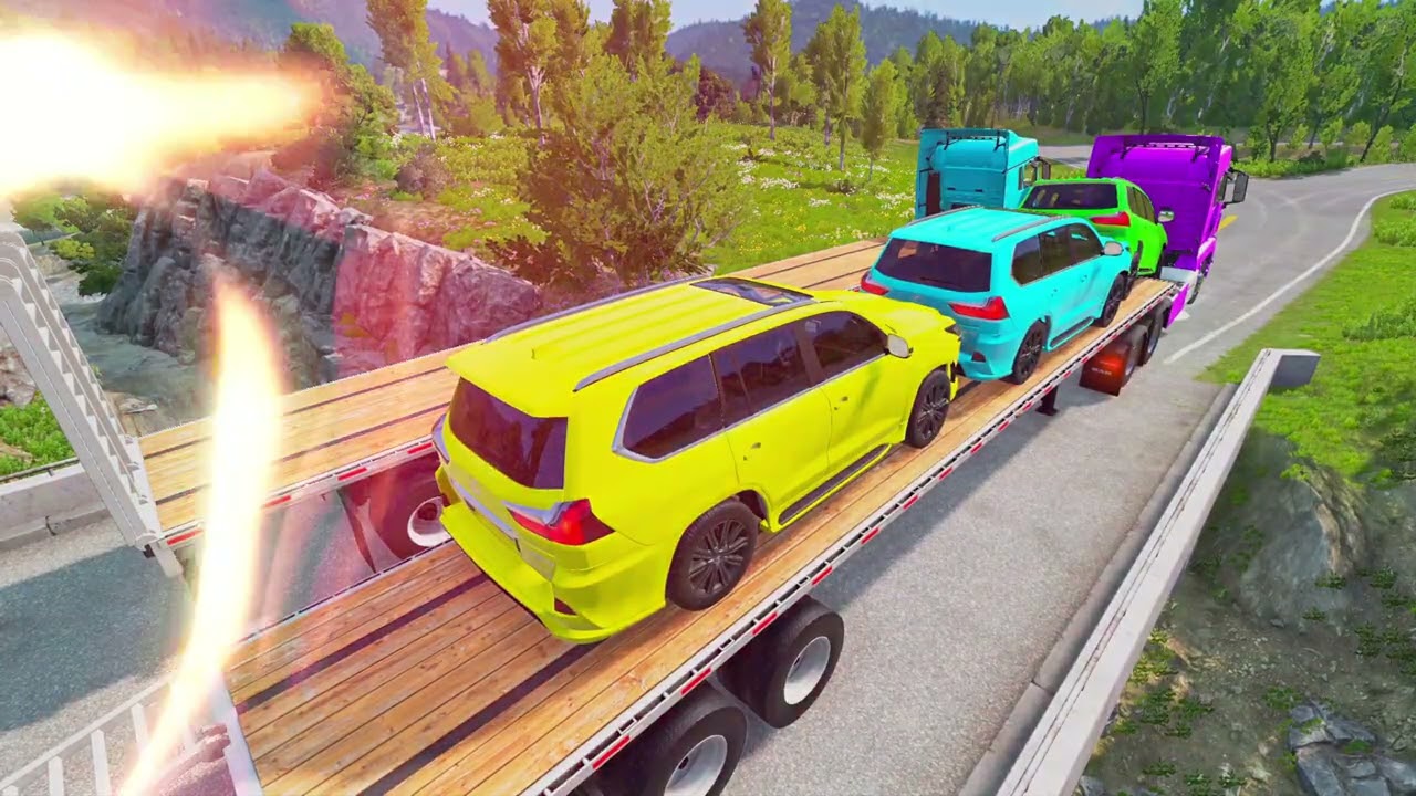 Flatbed truck KING BNG GAMEPLAY