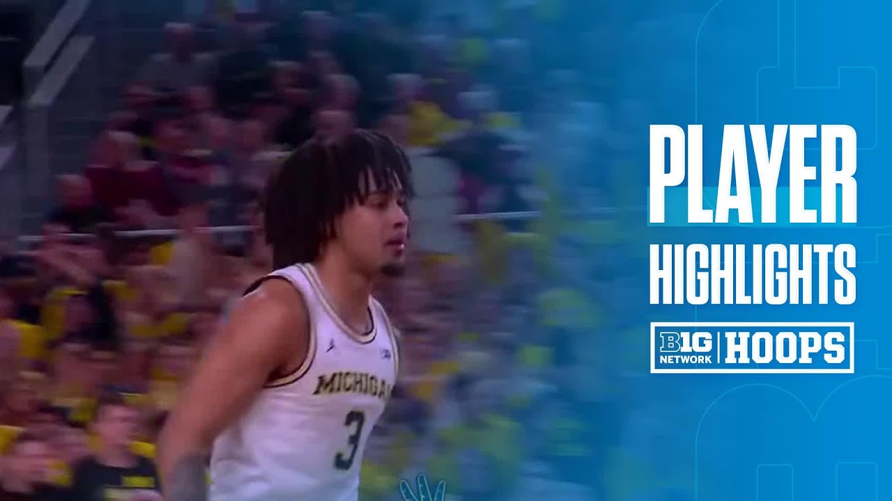 Elliot Cadeau Highlights vs. Indiana | Michigan Basketball | 01/20/2026