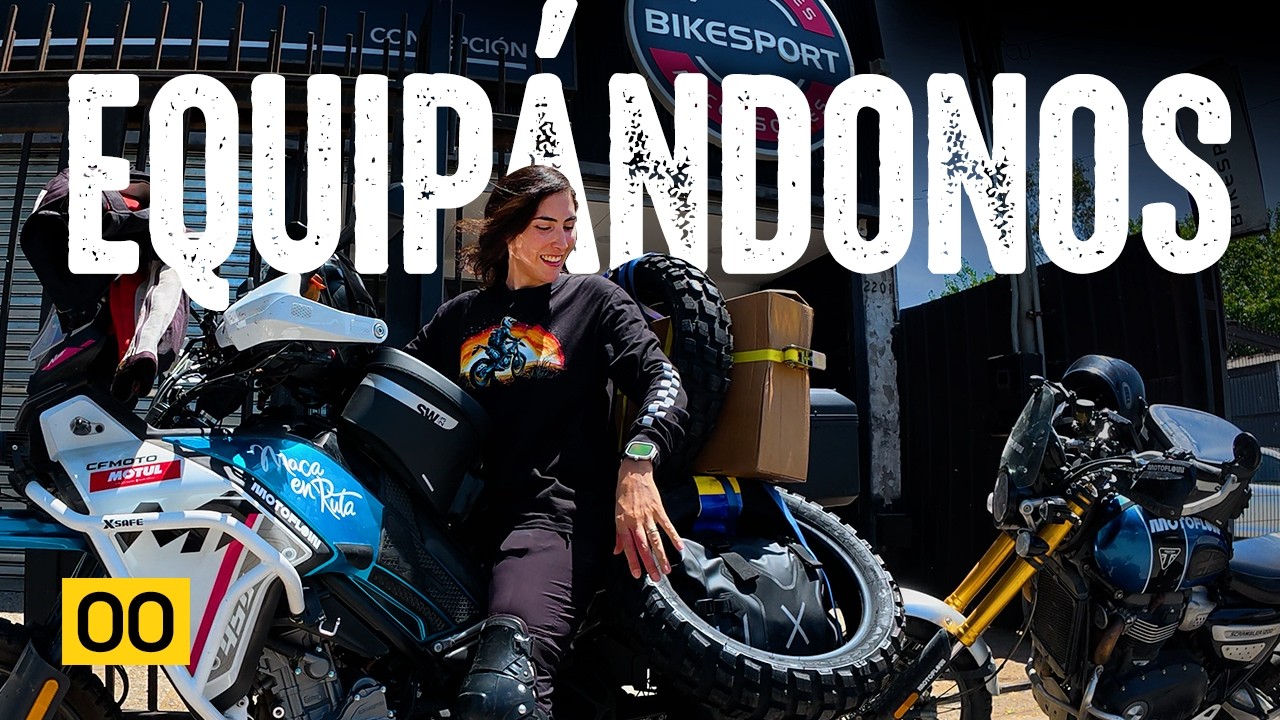Iniciamos viaje a USHUAIA 🏍️🌎 Equipamos mi 450MT y Scrambler 1200xe | T2/CAP.00