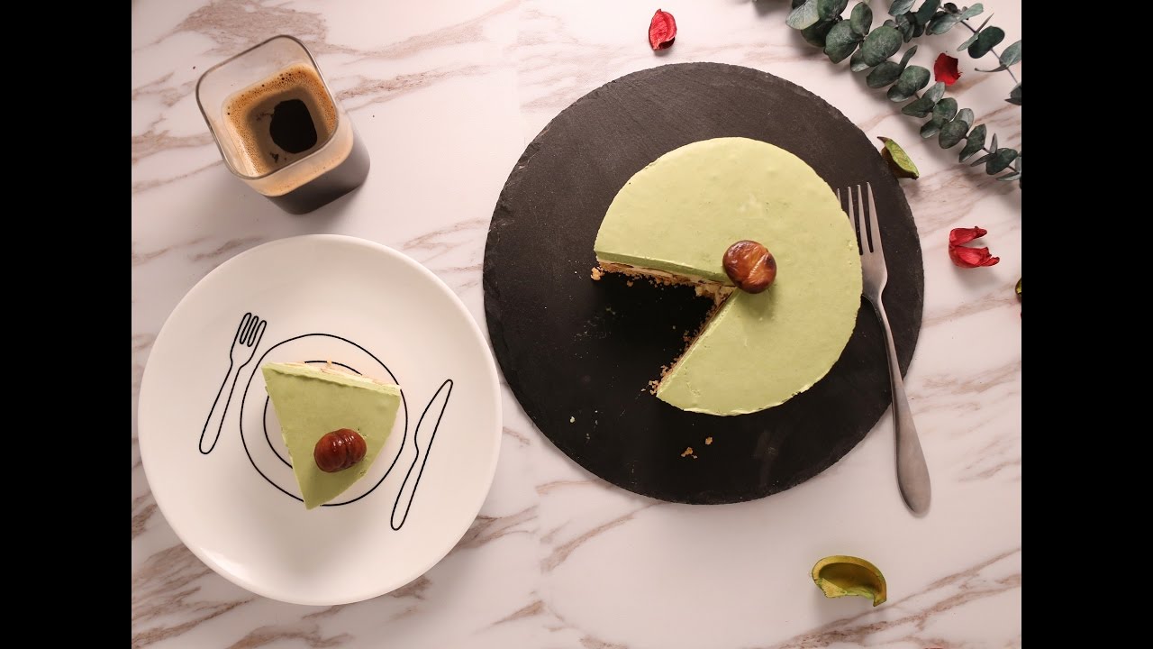 Uchef 宇治抹茶栗子乳酪蛋糕