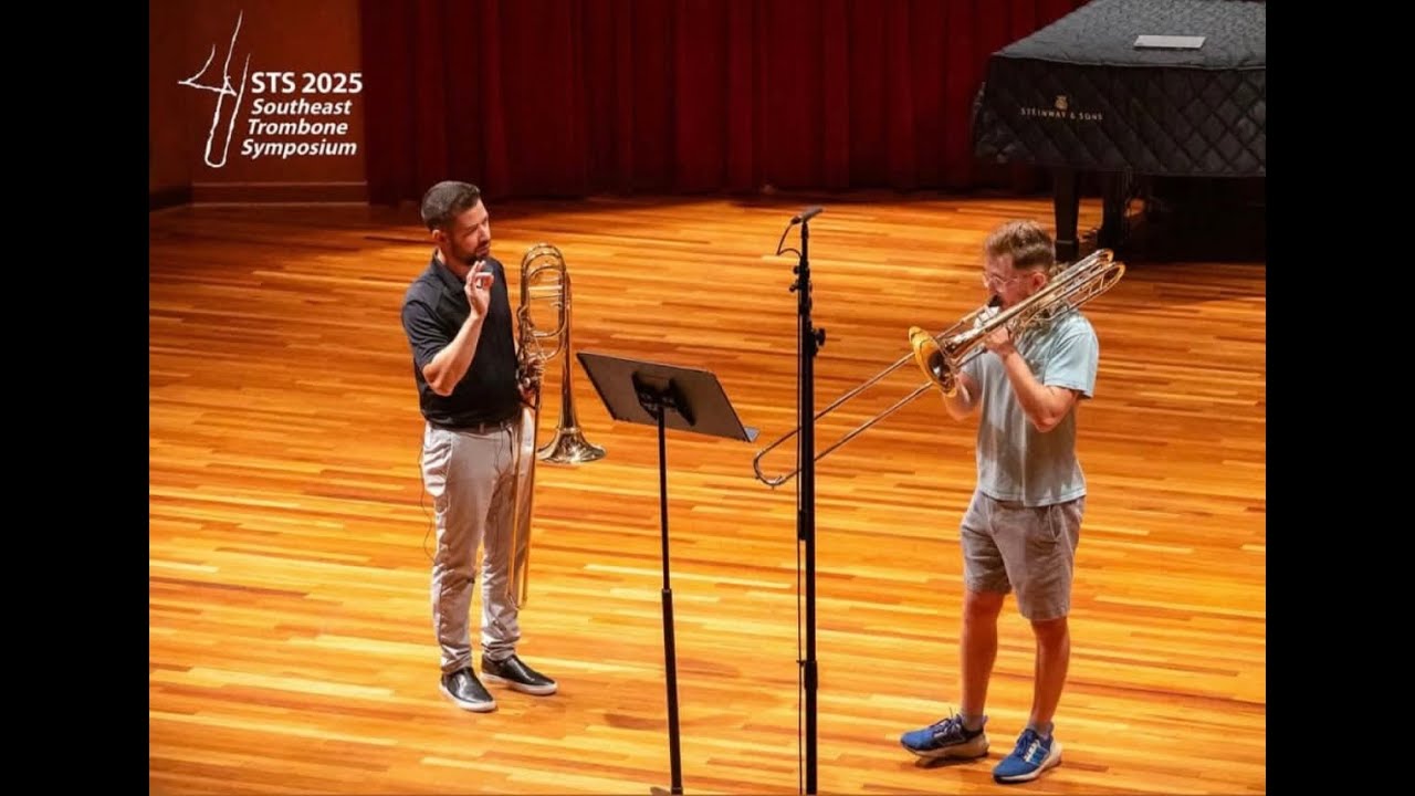 Brian Hecht Masterclass at Southeast Trombone Symposium