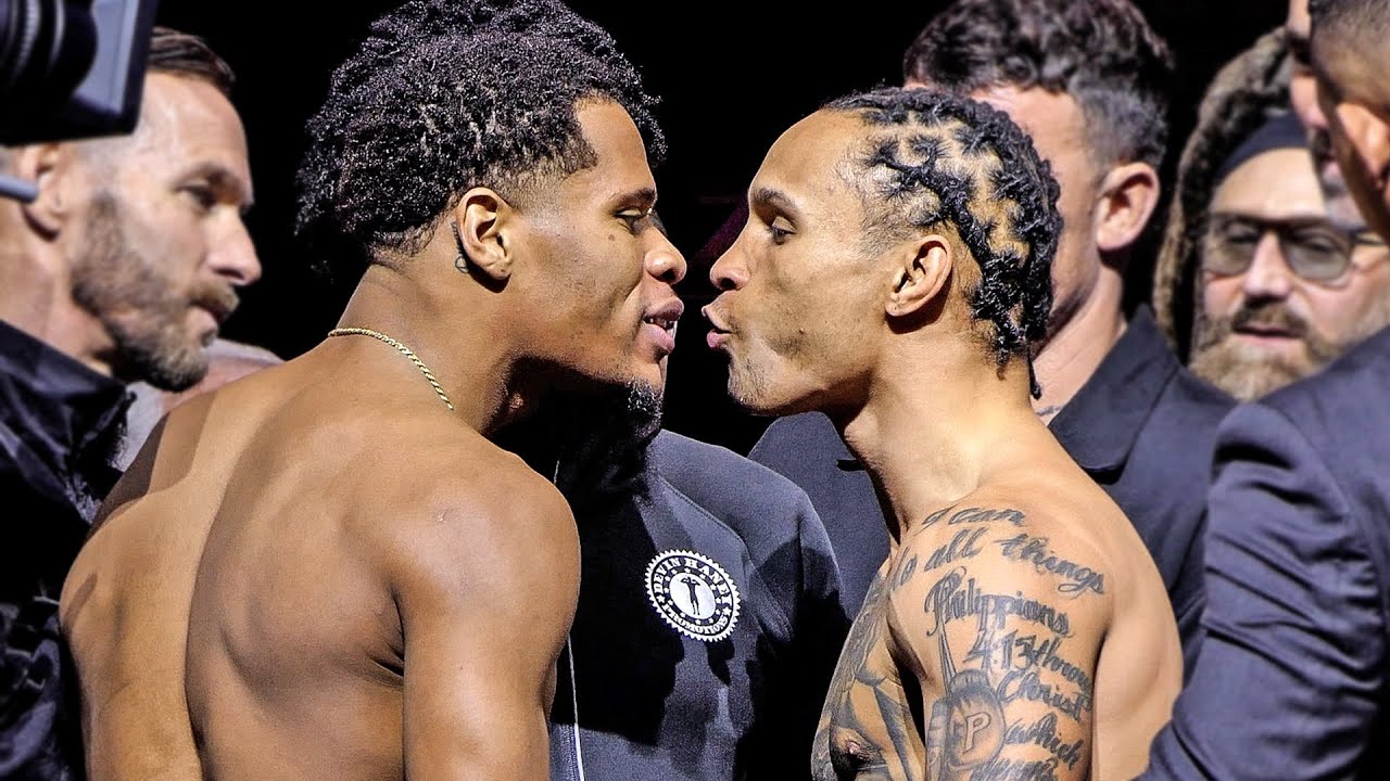 LONGEST FACE OFF EVER?? Devin Haney vs. Regis Prograis &bull; FINAL FACE OFF | DAZN & Matchroom Boxing