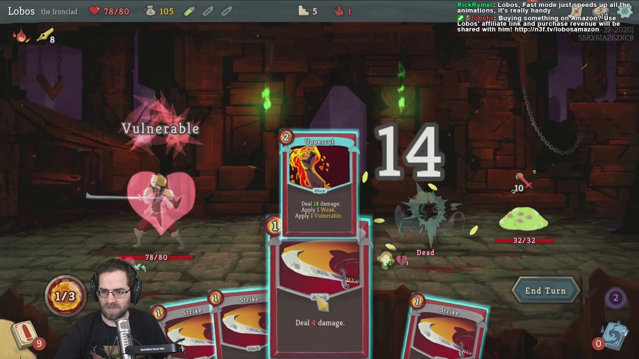 Slay The Spire | Ironclad Ascension 1 | 100% Win Rate 3/3