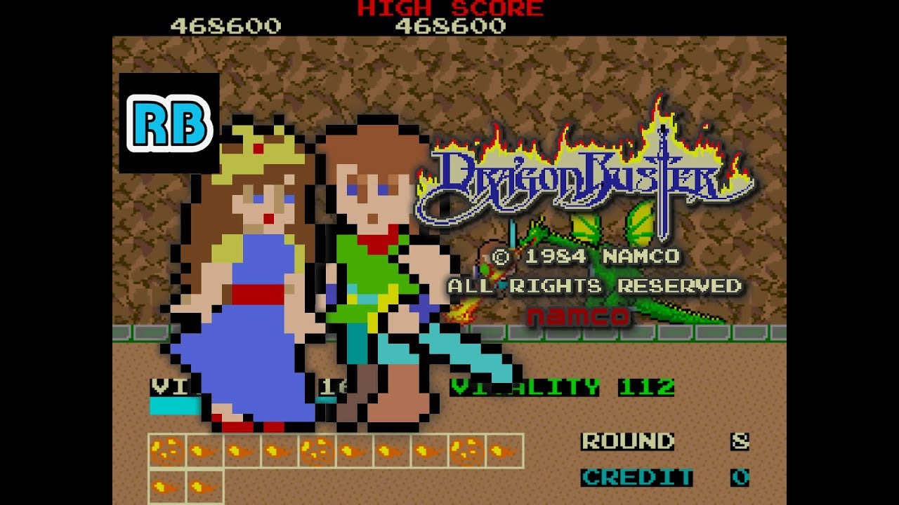 1985 [60fps] Dragon Buster 1046930pts