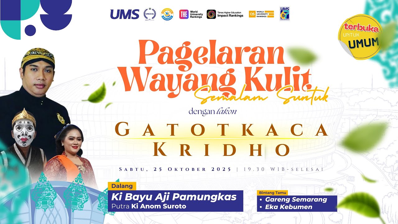 Wayang Kulit Dalang Ki Bayu Aji Pamungkas, Lakon Gatotkaca Kridho