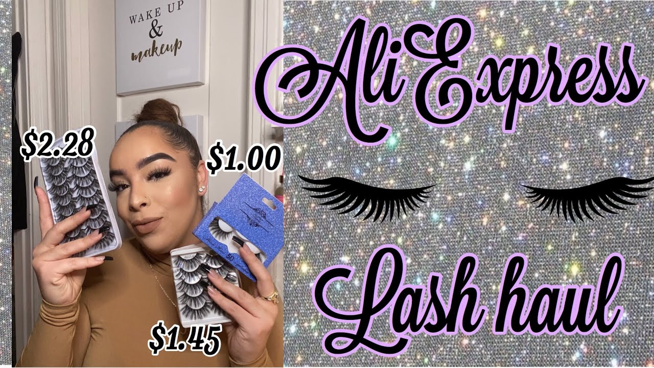 AliExpress Lash Haul, All Under $4!