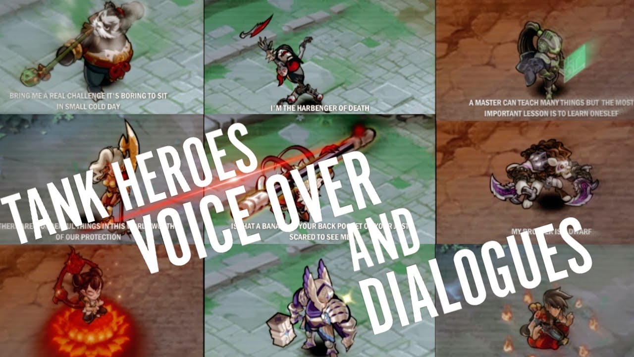 Magic Rush : All Tank Heroes Epic Voice Over & Dialogues 🔥