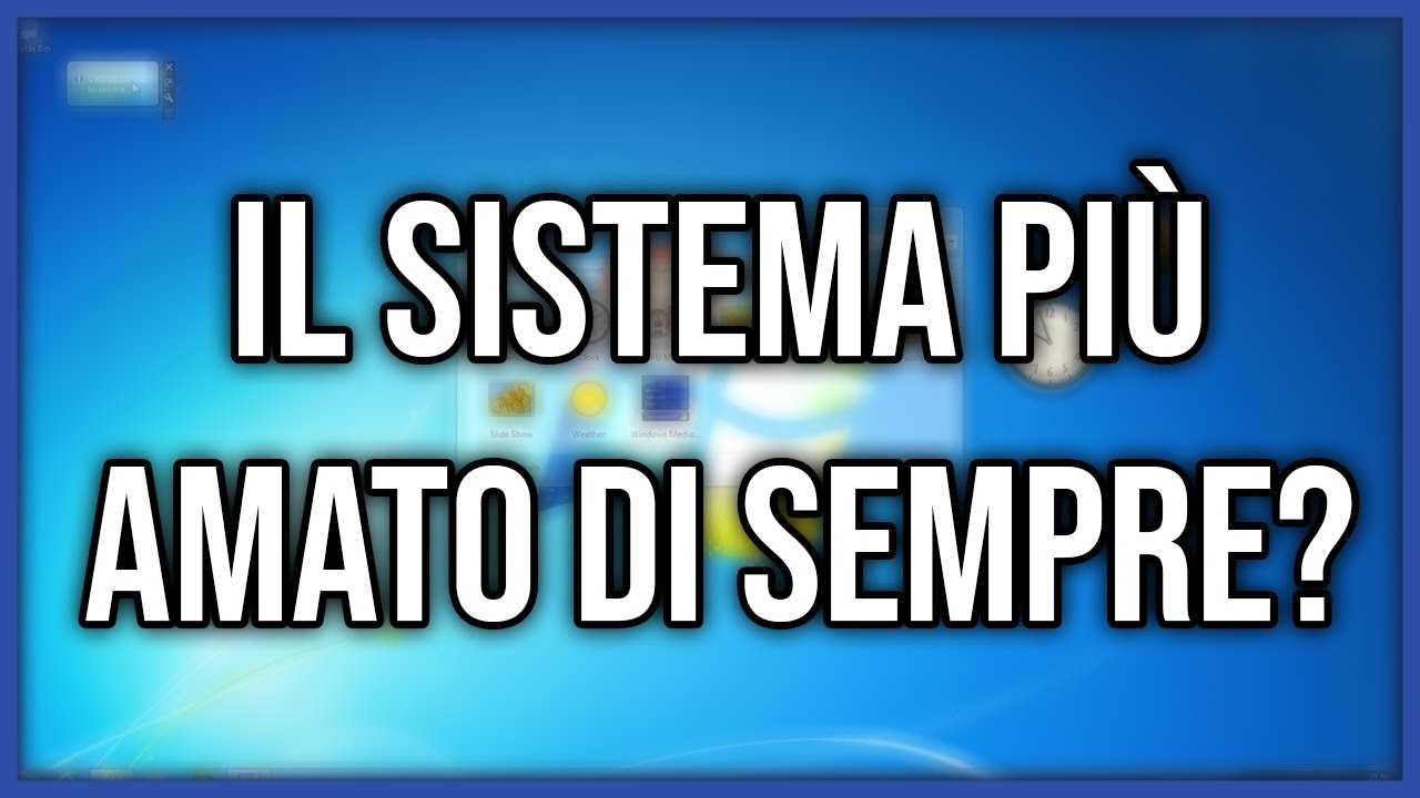 Un sistema operativo che ha fatto la storia! - Windows 7 Retrospective ITA