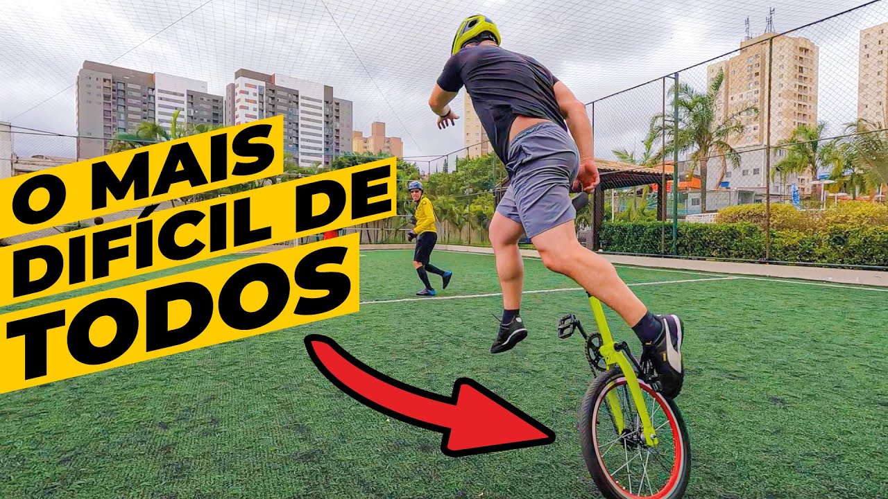 O monociclo (quase) impossível de pedalar. Pedaleria