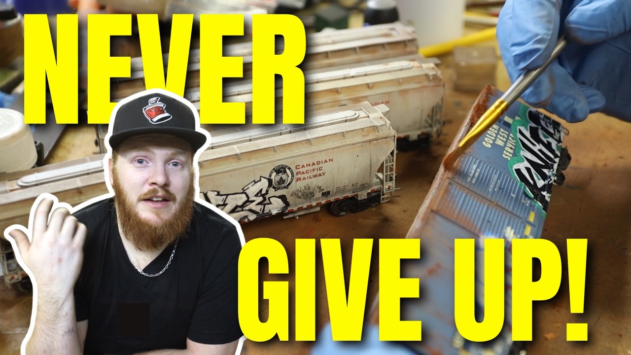 From Burnout to Comeback | Model Train Graffiti