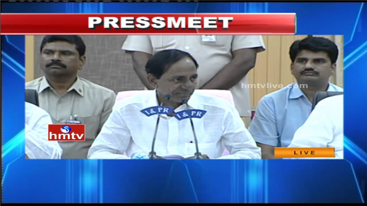 CM KCR Press Meet on Telangana Political Issues | Part 1 | HMTV LIVE