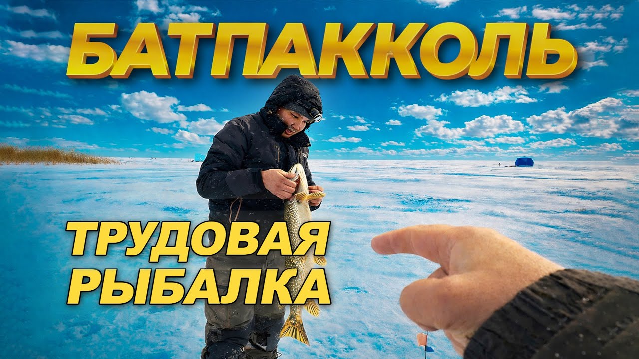 Самая первая рыбалка в 2026 году! Озеро Батпакколь, что же клюёт в Новом Году?