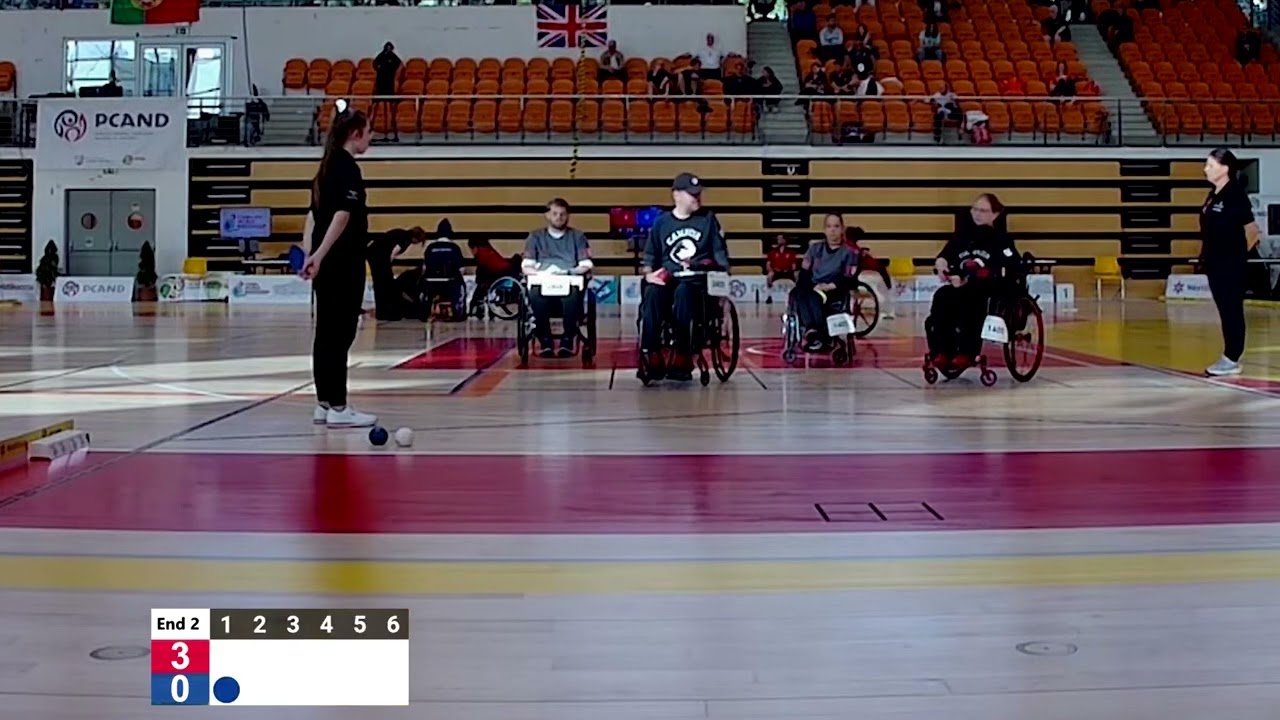 Coimbra World Boccia Cup 15.11.2025. 3rd Place CANADA vs HUNGARY (BC4)