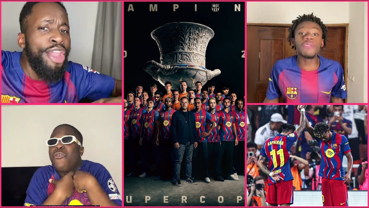 BARÇA 3-2 RÉAL MADRID : RAPHINHA MVP INCROYABLE _ CAMPIONS