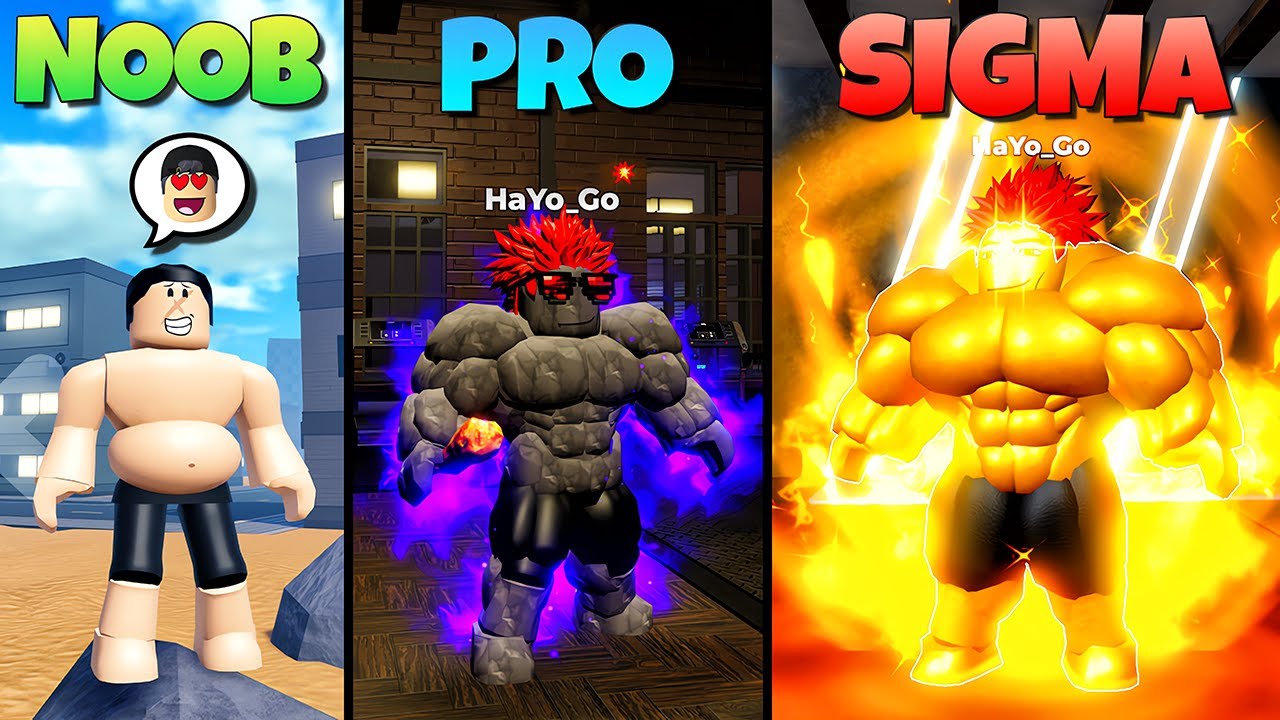 SUPER 1000%!! Berjuang DARI NOL Sampai Jadi SUPER SIGMA Terkuat 🗿🗿🗿 || Gym League Indonesia