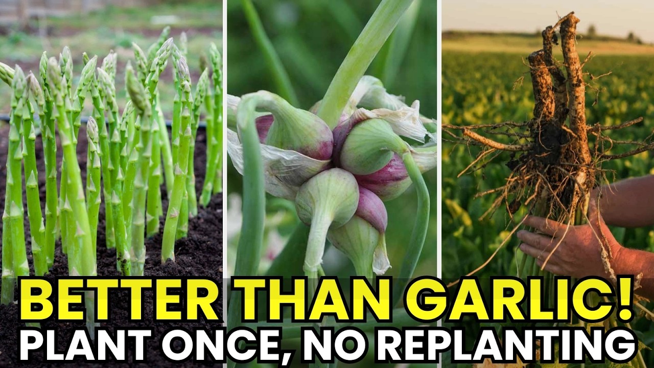 Better Than Garlic! Nonstop Harvest, Long Storage Life, No Replanting | Easy Grow Garden