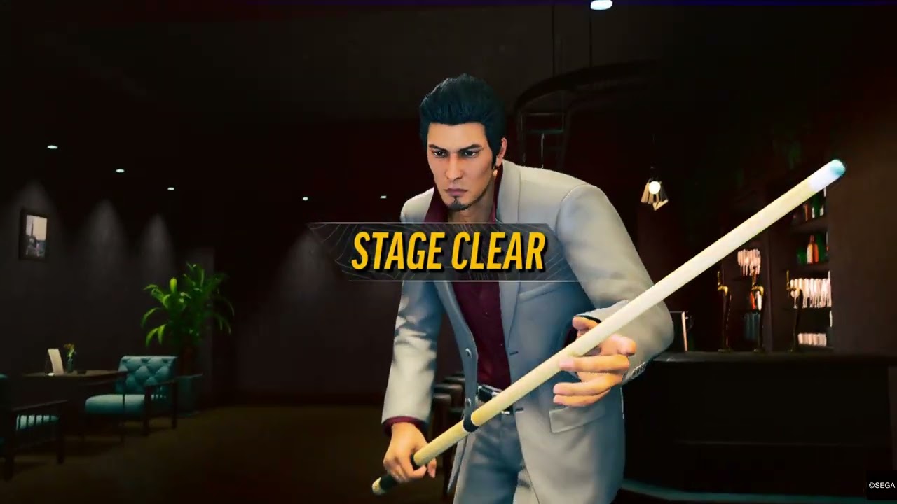 龍が如く 極３ビリヤード1ショットノーマル