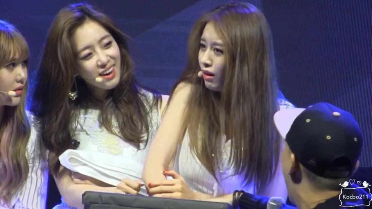 Jiyeon T-ara so funny in Bangkok Fanmeeting 170401 지연 타아라 직캠