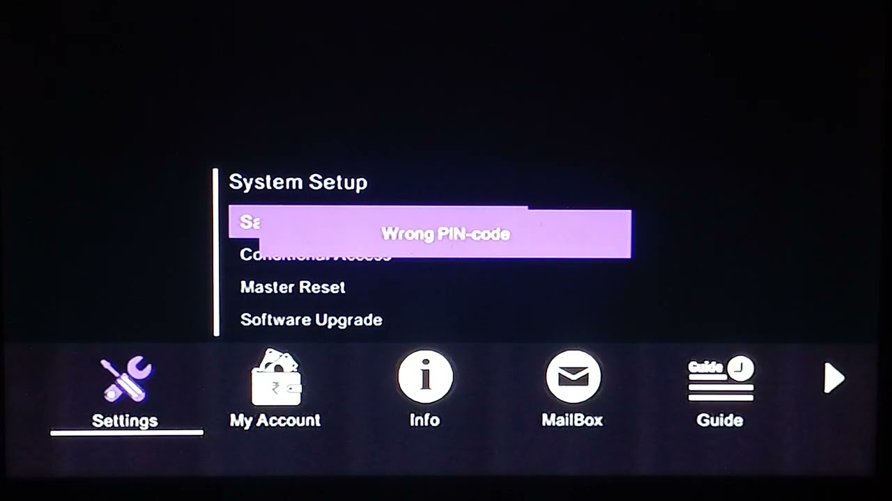 Zing Super FTA Videocon D2H PIN/Secret Code details/How to find PIN in D2H Zing FTA Set Top Box/Zing