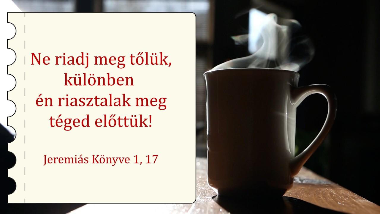 Ne riadj meg tőlük, különben én riasztalak meg téged előttük!  - Reggeli üzenet - 2026. 02. 17.