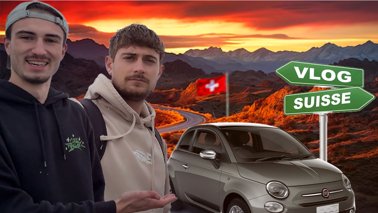 ON TRAVERSE LA SUISSE EN FIAT 500 (Vlog)