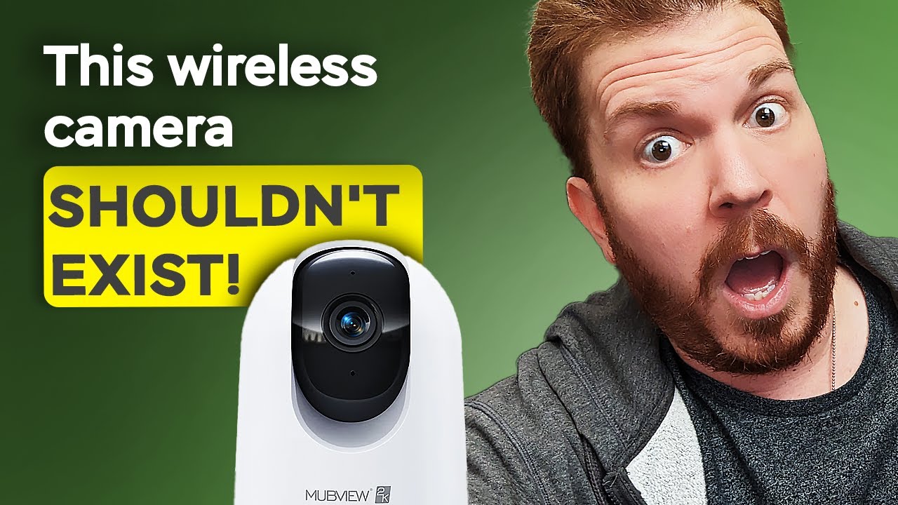 THIS wireless CAMERA shouldn't exist! | Mubview PK320 2k