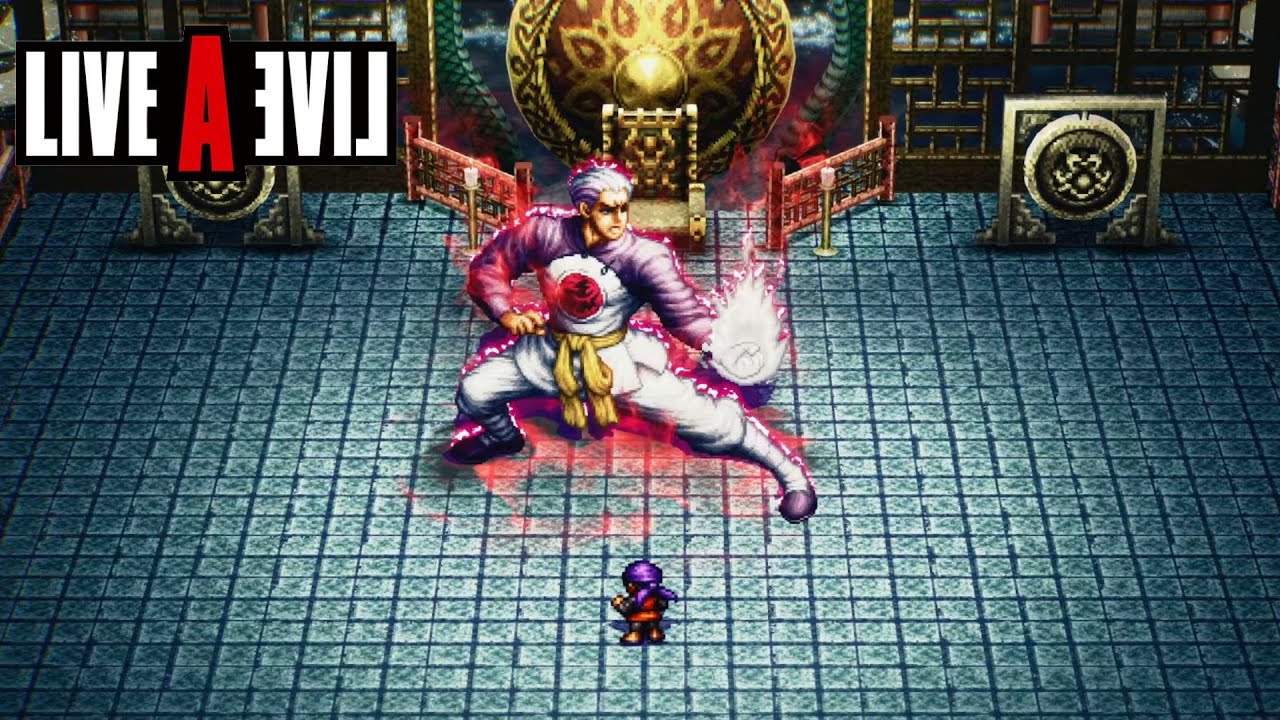 Live A Live - Ou Di Wan Lee Boss Fight - Imperial China Boss
