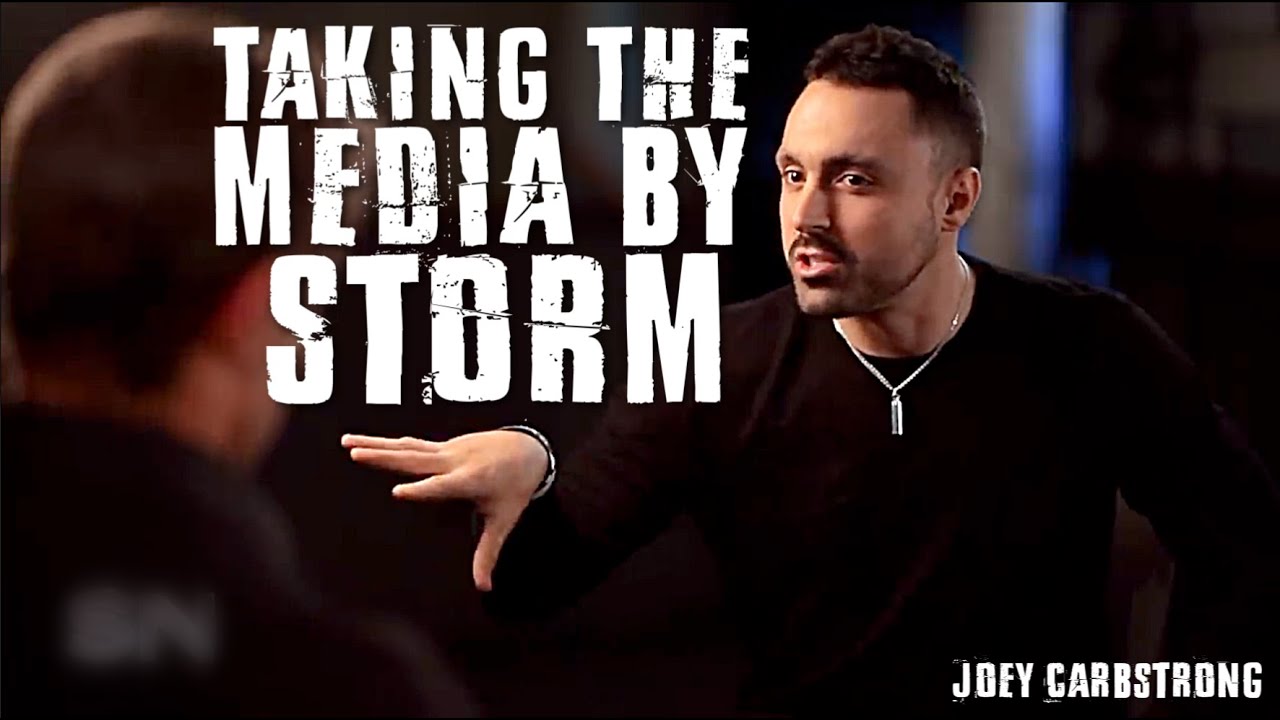 The BEST MOMENTS of Joey Carbstrong VS The Media
