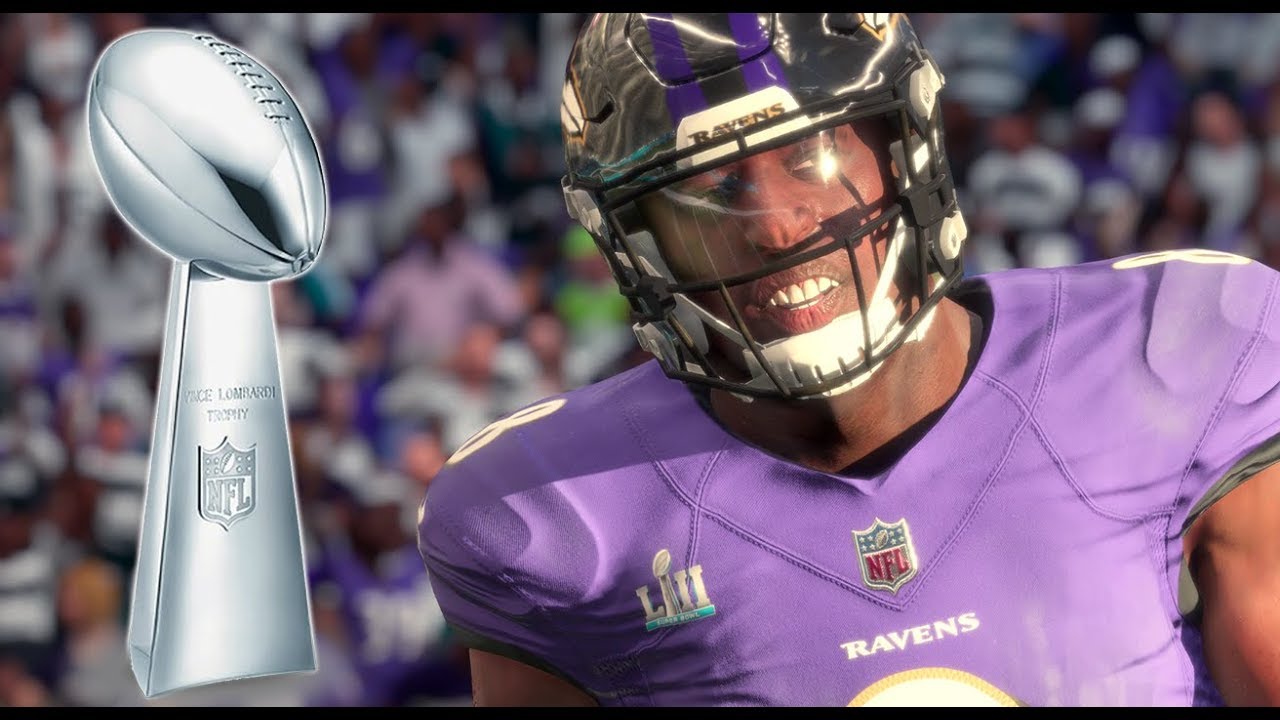 LAMAR JACKSON MAKES SUPER BOWL HISTORY!! - MADDEN 18 CAREER MODE
