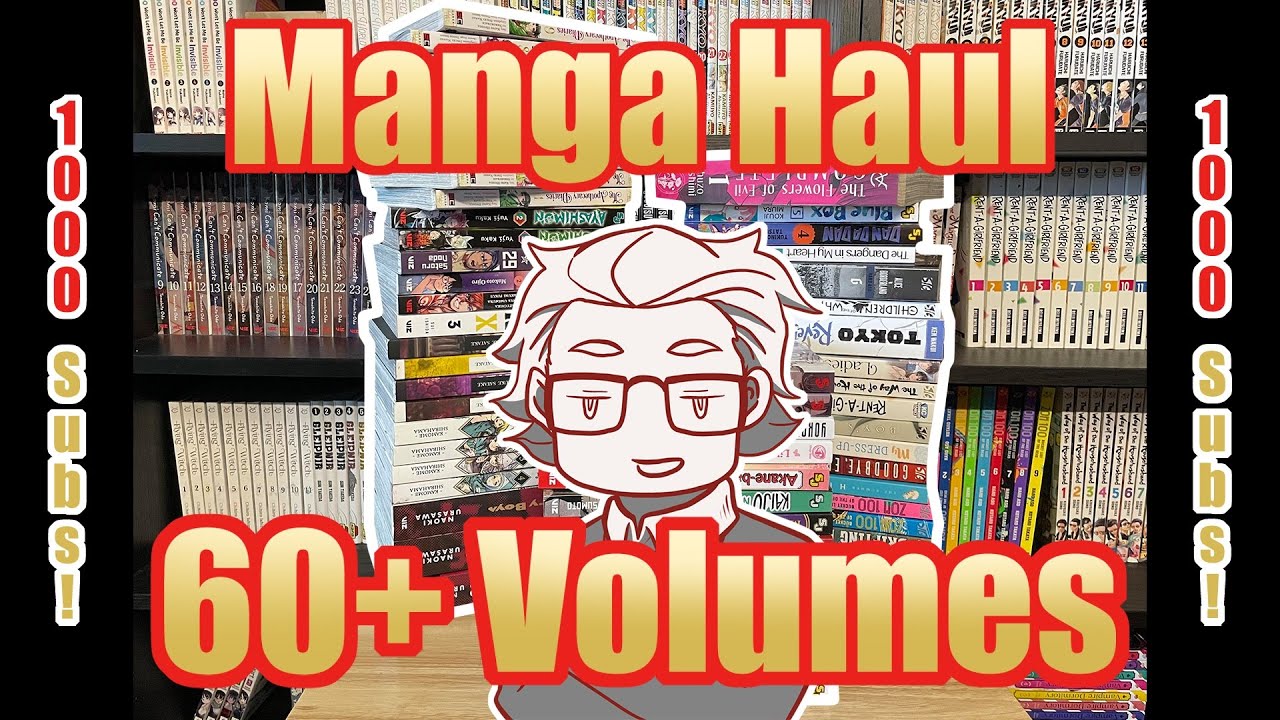 A Monster Manga Haul (1000 Sub Special)(June-August) // A MangAnalysis Video