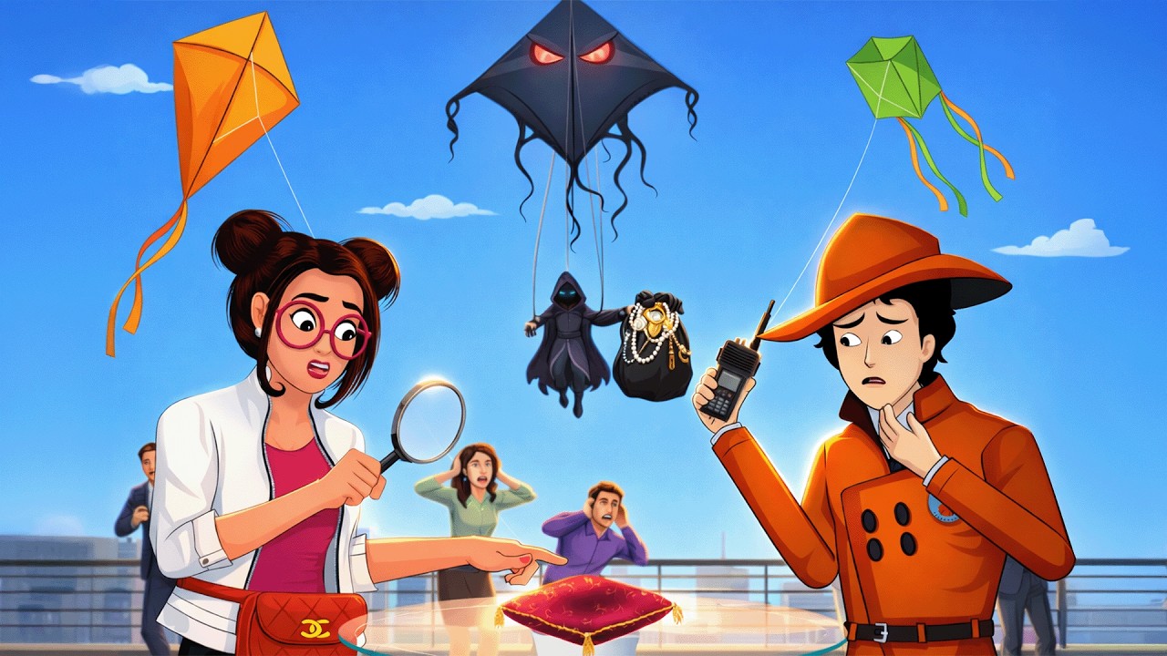 Detective IQ ( Case 9 ) - The Kite Thief  | Detective Mehul Podupu Kathalu