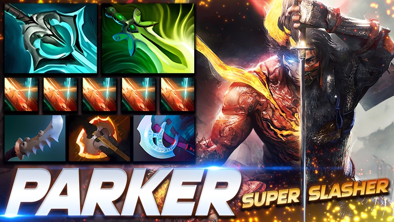 Parker Juggernaut Super Slasher - Dota 2 Pro Gameplay [Watch & Learn]