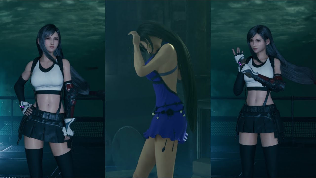 Tifa Lockhart idle animations 4K